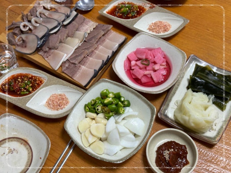 밍크고래와 참다랑어 이미지