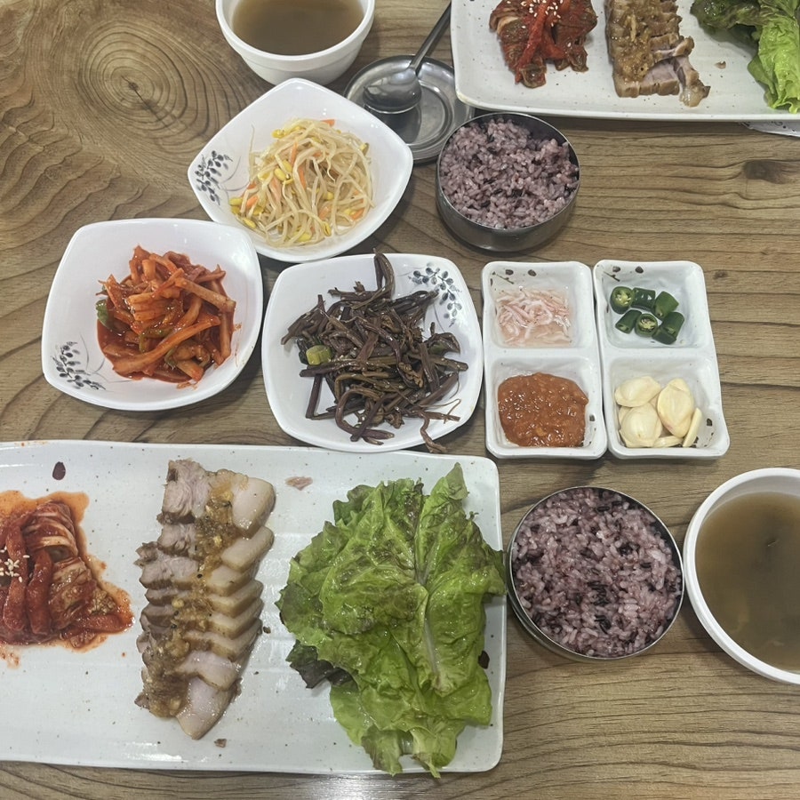 두메골마늘보쌈 이미지