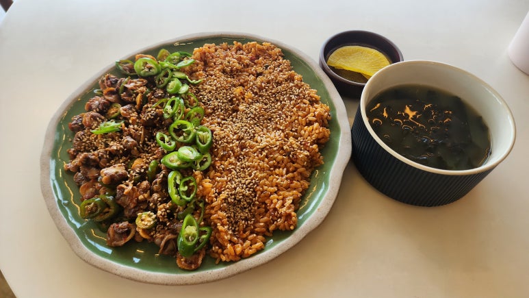 미화 3색김밥 까페 이미지
