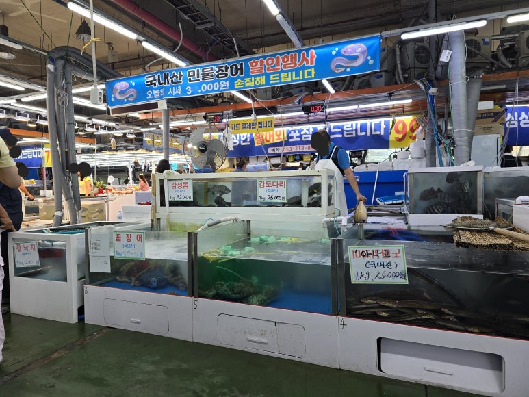 장어랑낙지 이미지