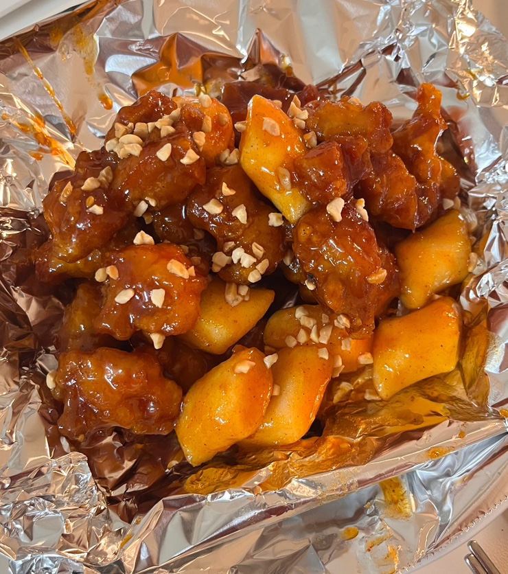 바삭통통 닭강정 이미지