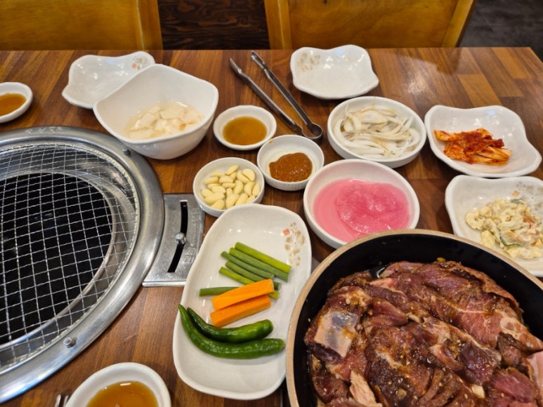 계룡산숯불갈비장승포점 이미지