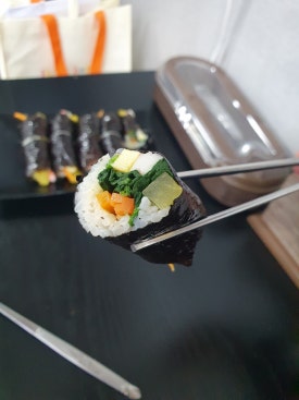 유수장미꼬마김밥 이미지