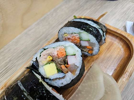 집김밥 이미지