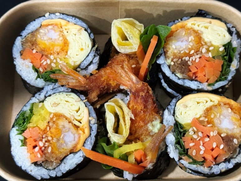 뱅이김밥 이미지