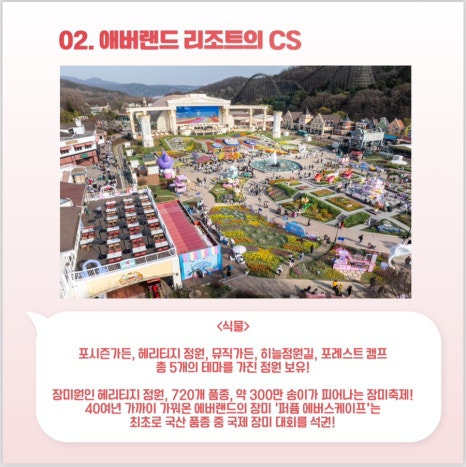 삼성물산(주) 에버랜드리조트 이미지