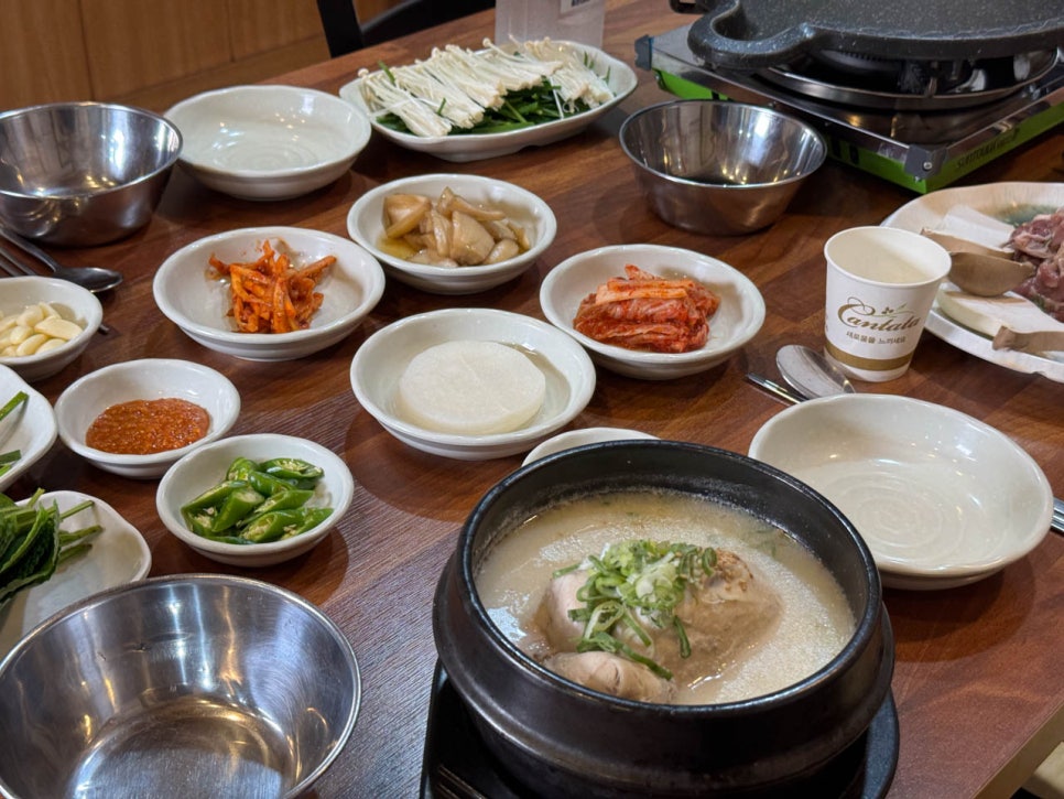 장수능이삼계탕 이미지