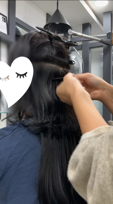 노바디붙임머리 이미지