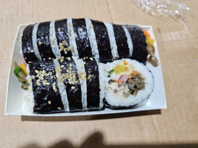 명품달인김밥 이미지