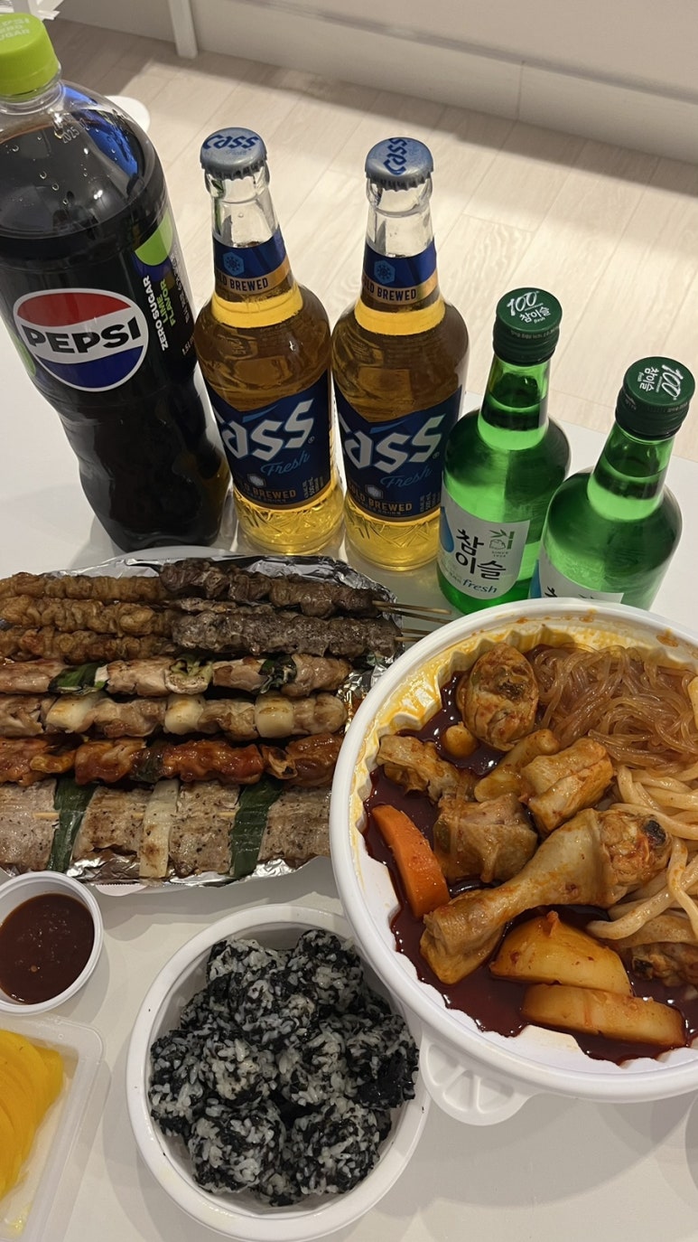 엽기닭꼬치 이미지