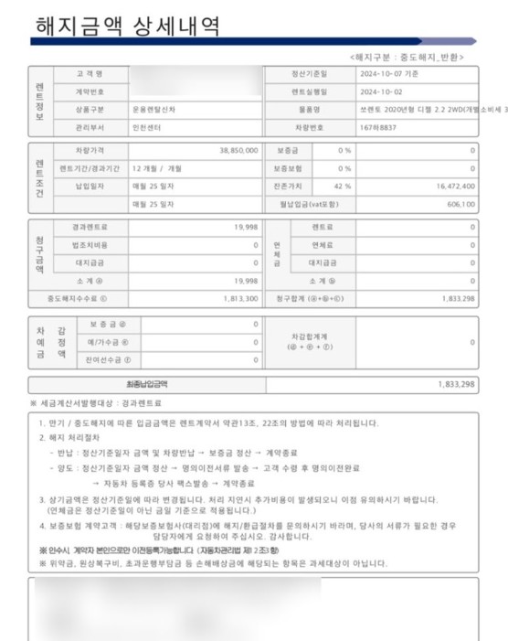 제이비렌트카 이미지