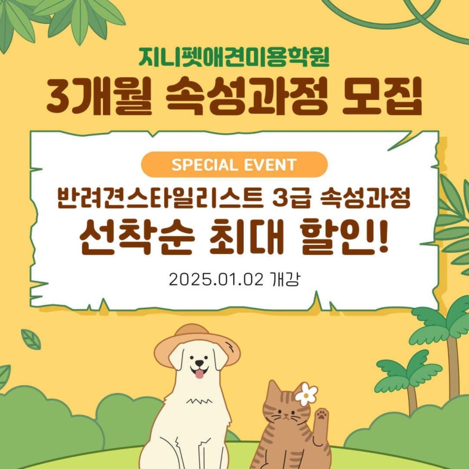 지니펫애견미용학원 이미지
