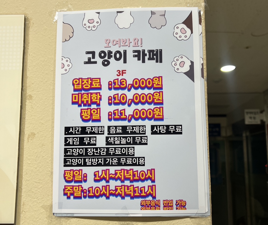모여봐요 고양이카페 이미지
