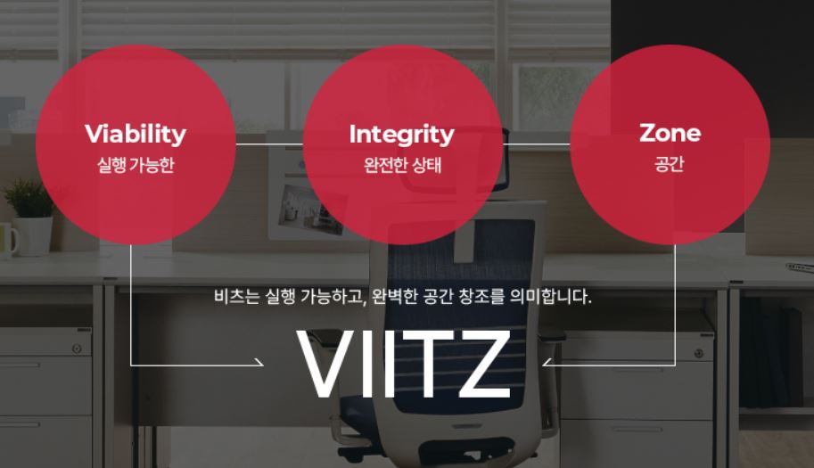 현대사무용가구 이미지