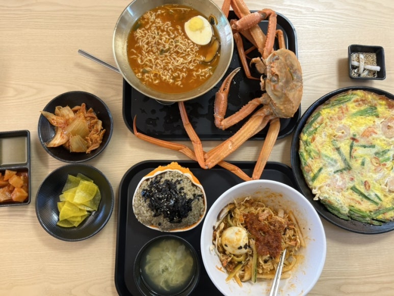 홍게 인생라면 이미지