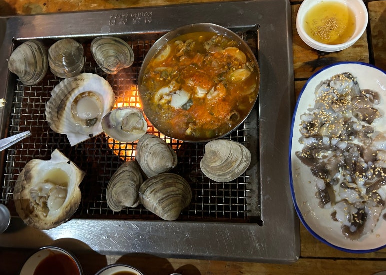 참나무조개구이 이미지