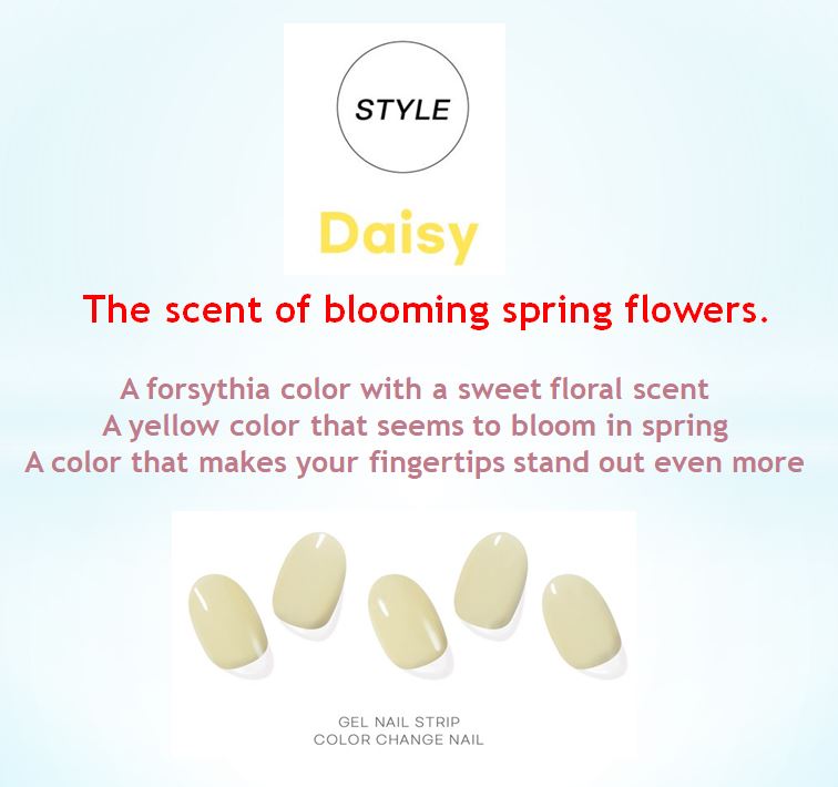 daisy nail 이미지