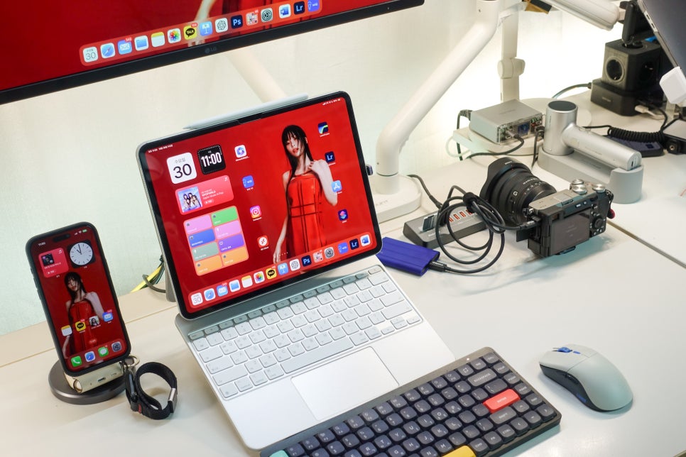 베이직 기어 버티컬 C타입 8in1 USB-C 멀티허브 ' 아이패드프로 13 멀티포트 10Gbps로 확장' 이미지 16