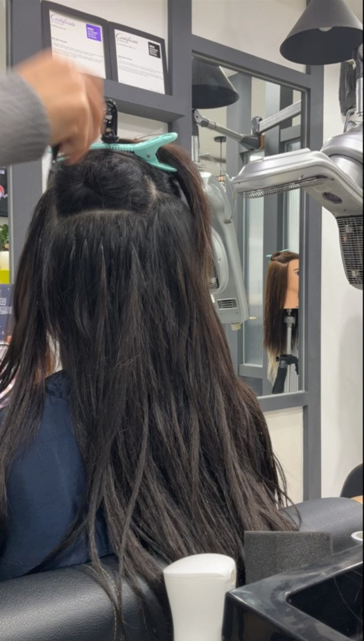 노바디붙임머리 이미지