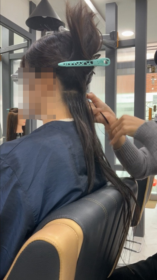 노바디붙임머리 이미지