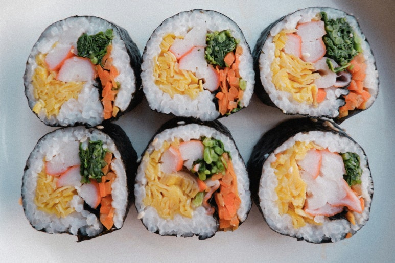 김밥한줄 이미지