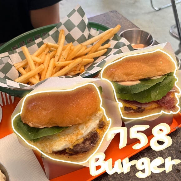 758버거(burger) 이미지