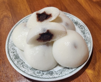 송화잔기지떡충주 이미지