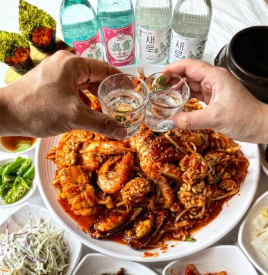 황제아구찜 이미지
