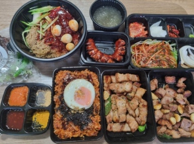 푸줏간고기도시락 이미지