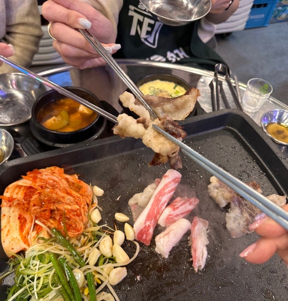 냉삼겹한잔해 이미지