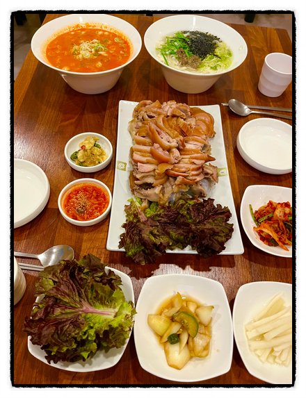 명족발 진칼국수 이미지
