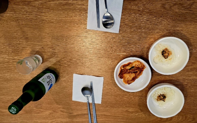 백합칼국수 & 보쌈 이미지