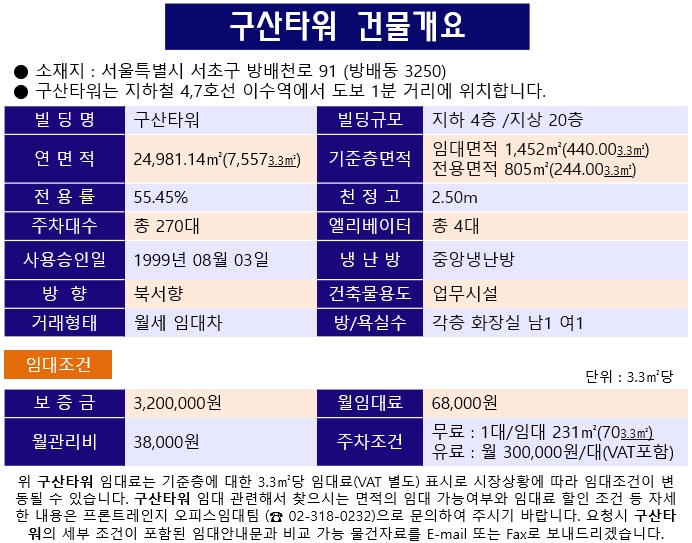 구산F&B 이미지