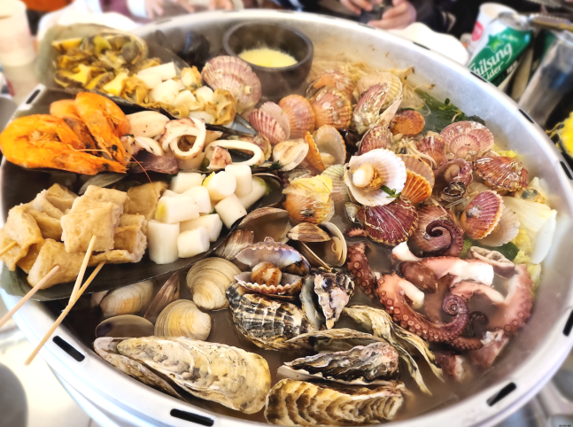 청주조개찜 이미지
