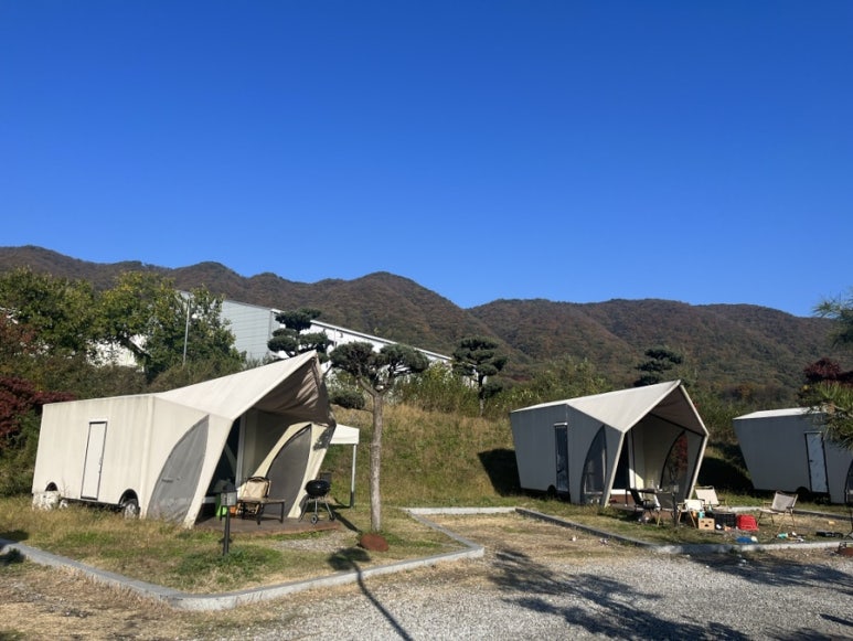 용인 대장금파크 글램핑 카라반 이미지