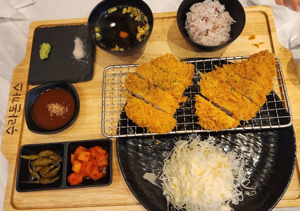 수라카츠&면 이미지
