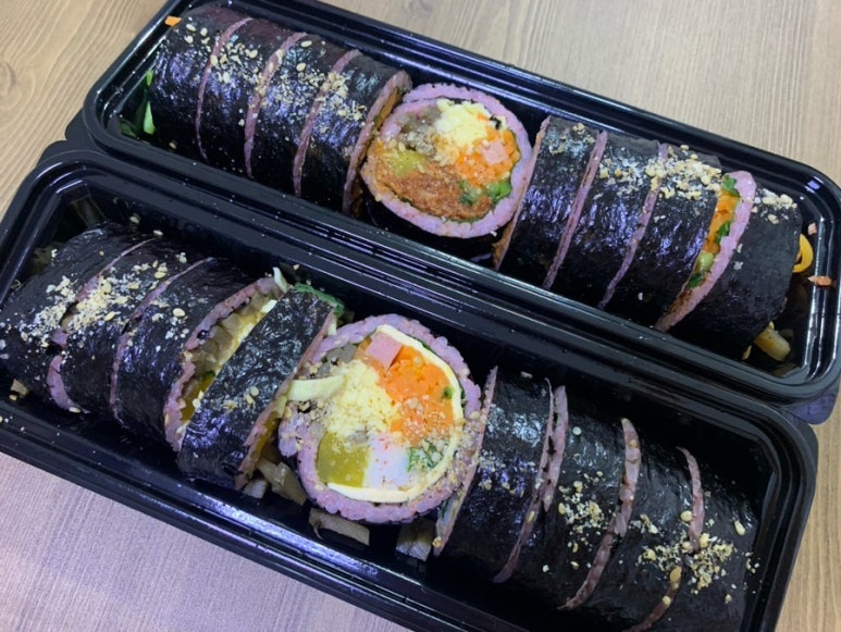 강릉핑크김밥 이미지