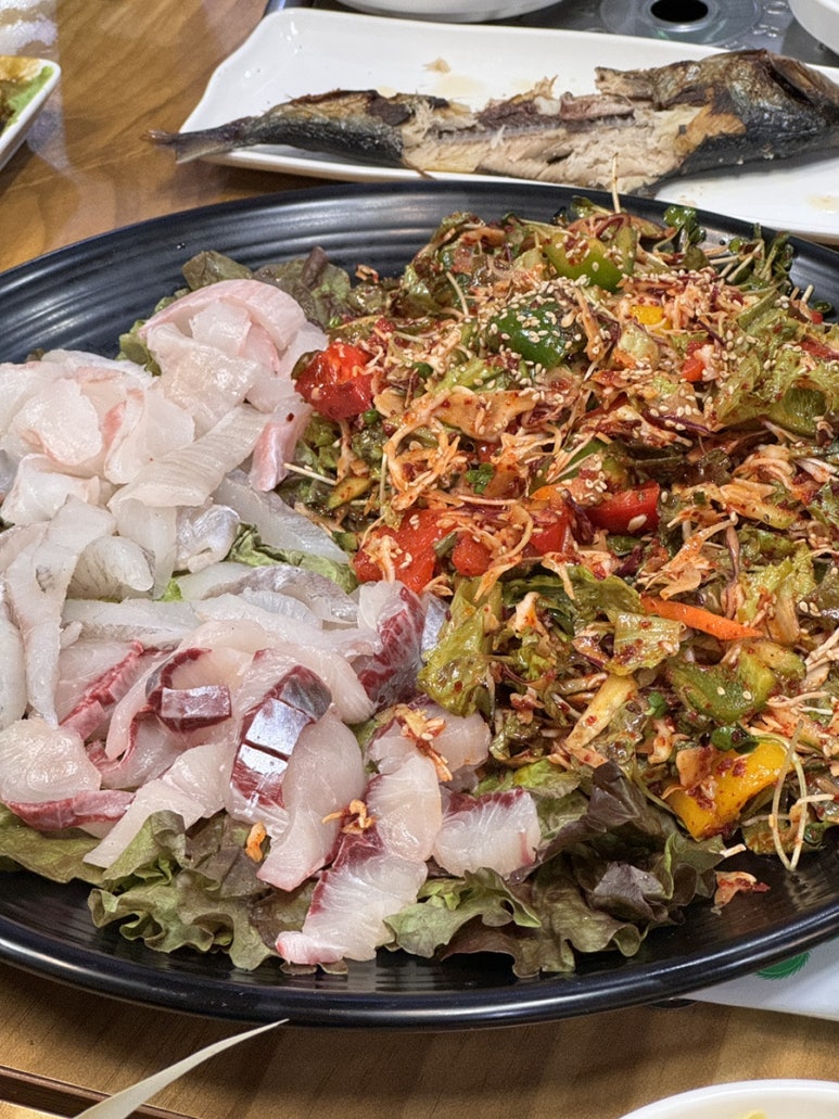 막회집 이미지