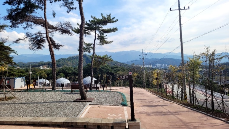 교룡공원 숲속야영장 이미지