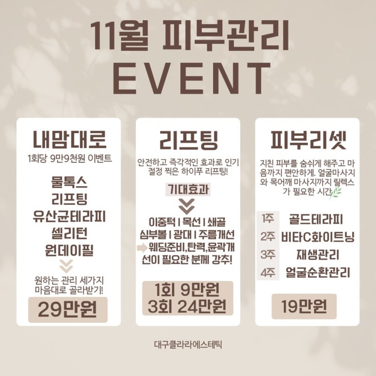 클라라 에스테틱 이미지