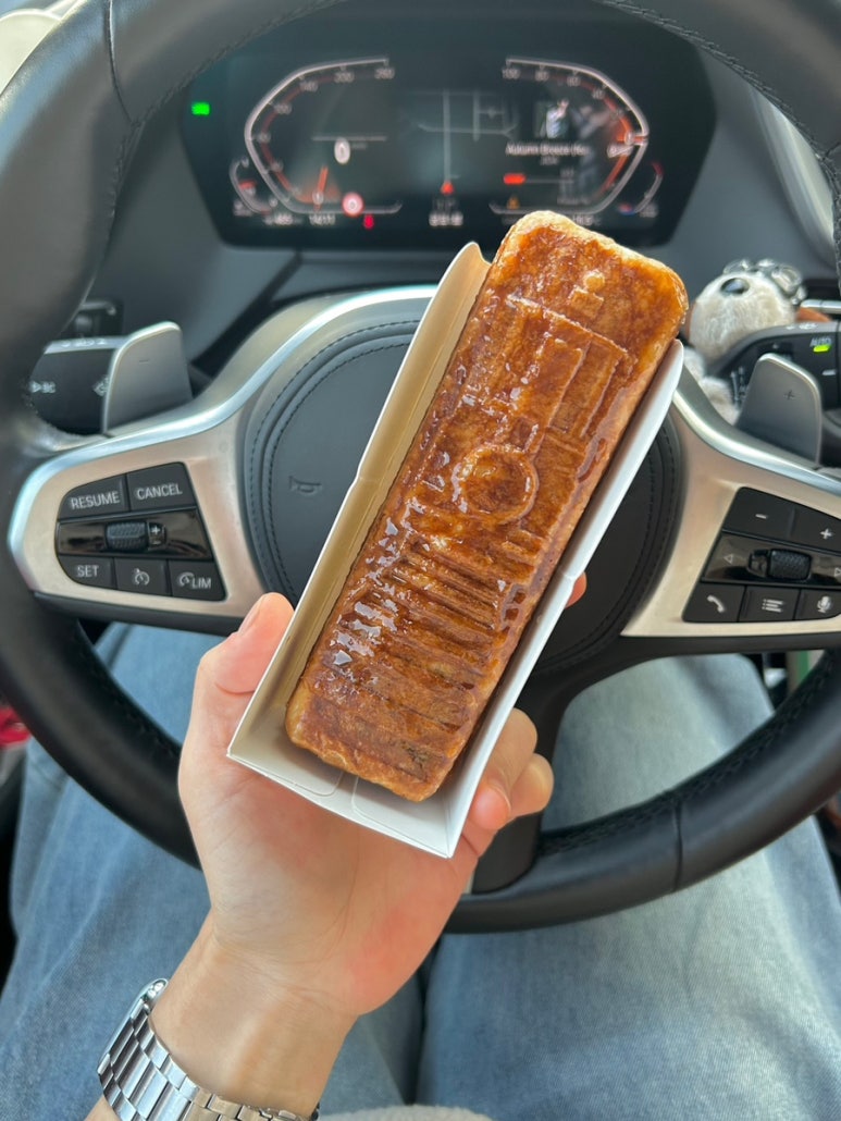 군산철길빵 이미지