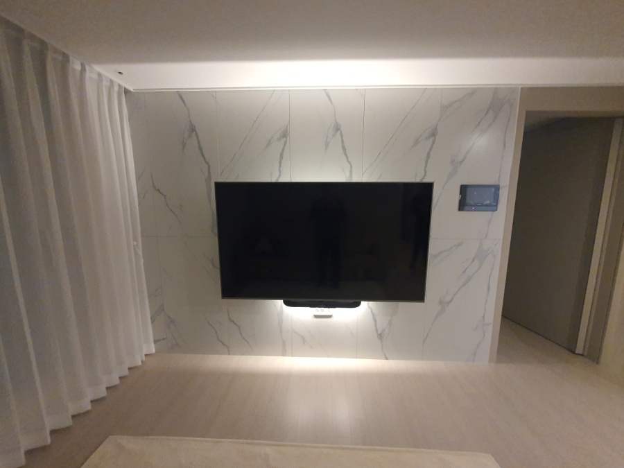 양산벽걸이티비설치강철뭉치TV 이미지