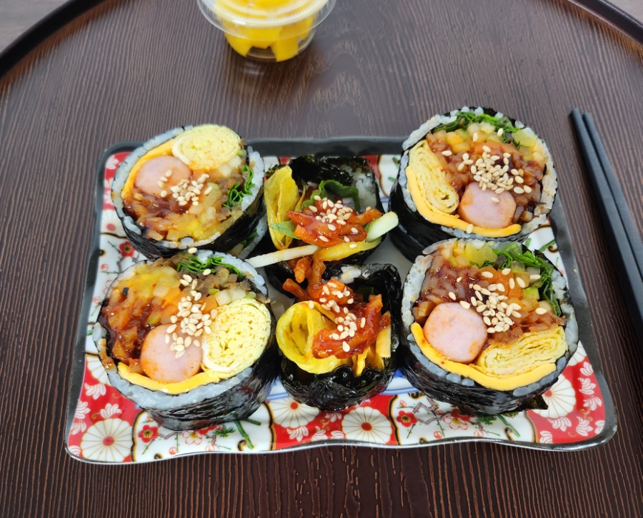 뱅이김밥 이미지