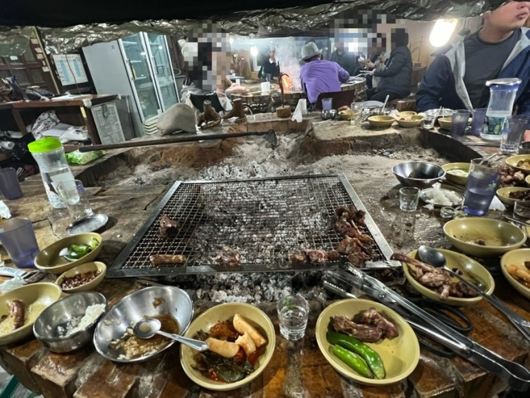 산장작구이 이미지