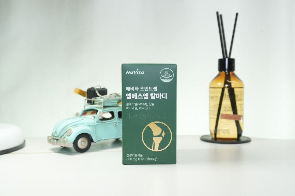 건강한 관절을 위한 선택, 해비타 조인트랩 MSM 칼마디 E4B302 이미지 3