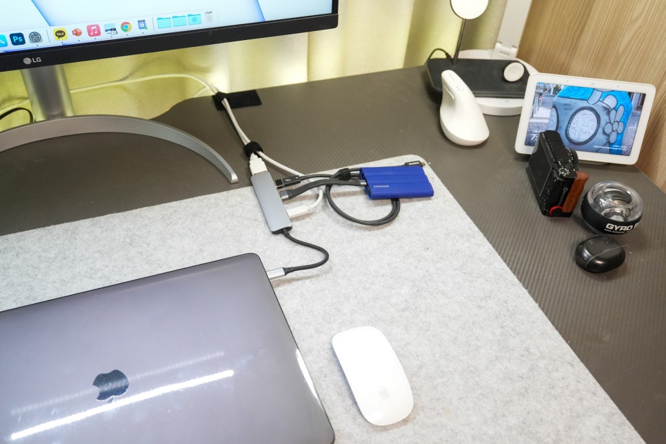 다기능 슬림 허브 사테치 USB-C 4in1 4K 알루미늄 멀티허브 사용 후기 이미지 18