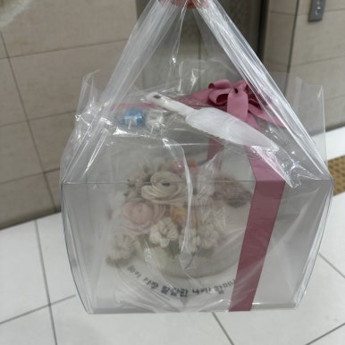 프리지아앙금떡케이크 사진 5