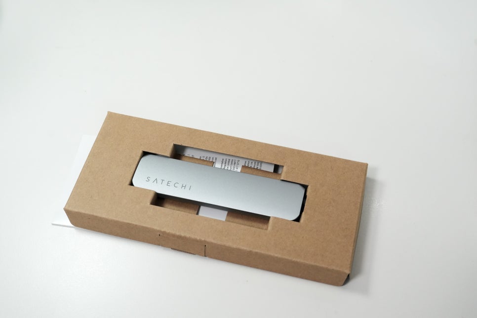 다기능 슬림 허브 사테치 USB-C 4in1 4K 알루미늄 멀티허브 사용 후기 이미지 5