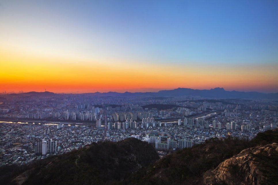 산정상경관 이미지