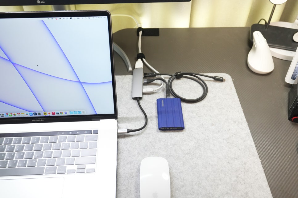 다기능 슬림 허브 사테치 USB-C 4in1 4K 알루미늄 멀티허브 사용 후기 이미지 19